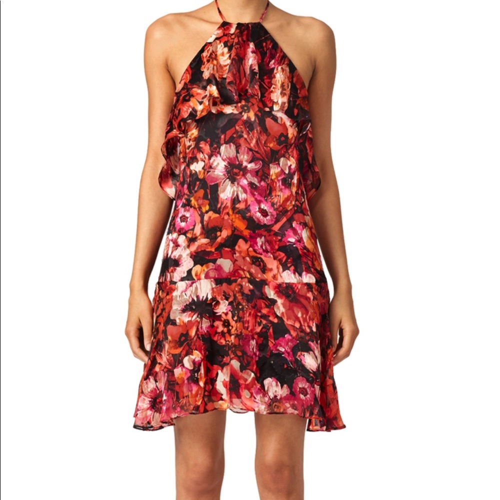 Slate & Willow Floral Halter Dress Size10
